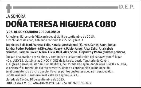 Teresa Higuera Cobo 2