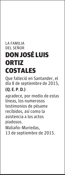 JOSE LUIS ORTIZ COSTALES