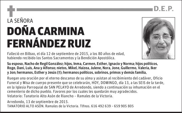 CARMINA FERNANDEZ RUIZ