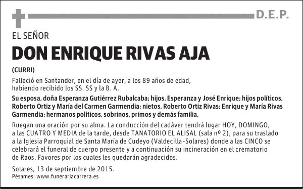 ENRIQUE RIVAS AJA