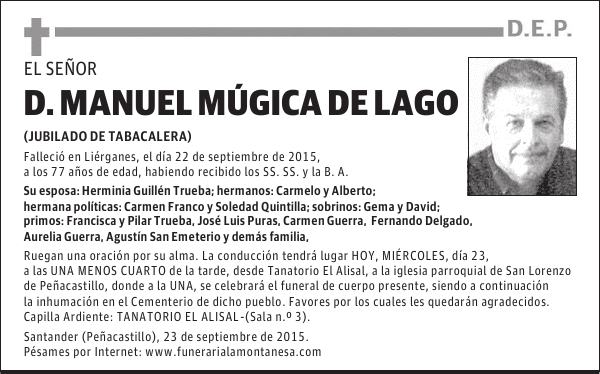Manuel Múgica de Lago