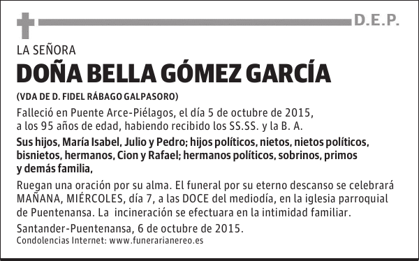 BELLA GOMEZ GARCIA