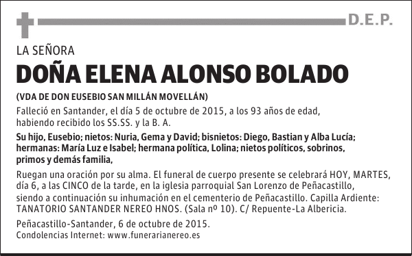 ELENA ALONSO BOLADO