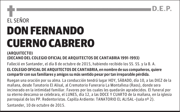 FERNANDO CUERNO CABRERO