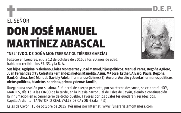 José Manuel Martínez Abascal