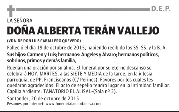 Alberta Terán Vallejo