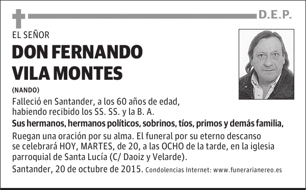 FERNANDO VILA MONTES