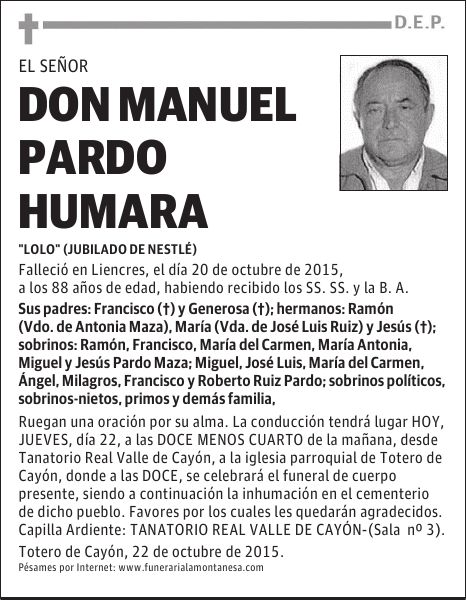 Manuel Pardo Humara