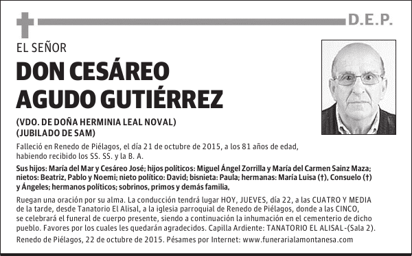 Cesáreo Agudo Gutiérrez