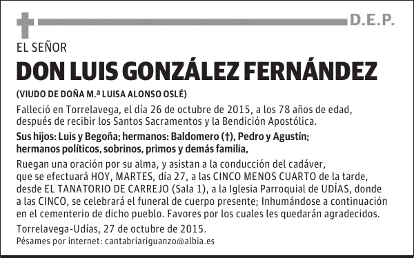 Luis González Fernández