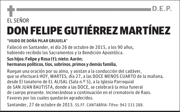 Felipe Gutiérrez Martínez