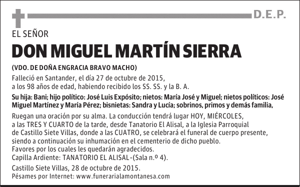 Miguel Martín Sierra