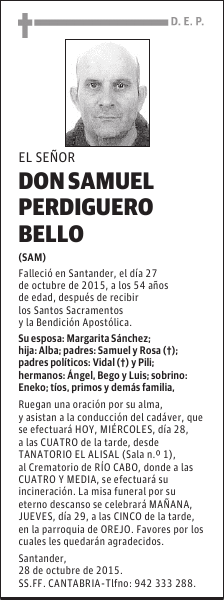 Samuel Perdiguero Bello