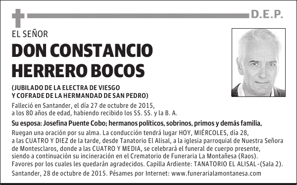 Constancio Herrero Bocos