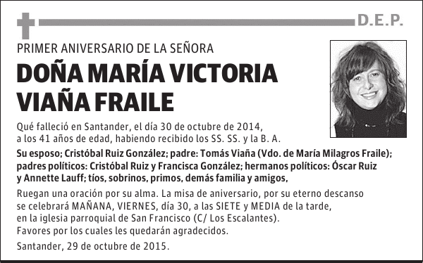 María Victoria Viaña Fraile