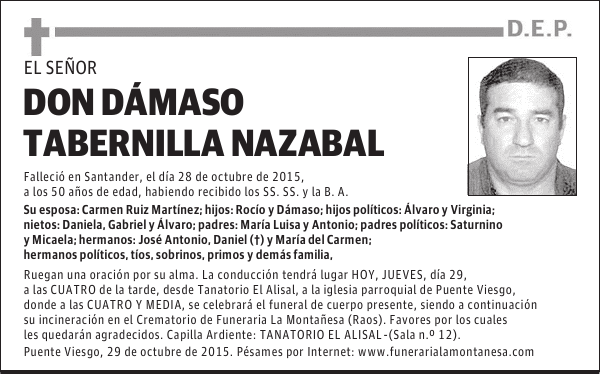 Dámaso Tabernilla Nazabal