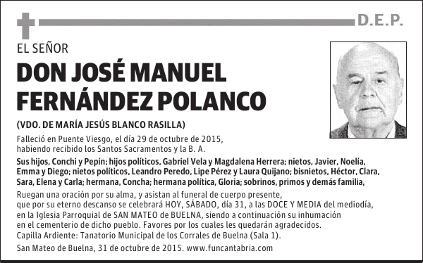 José Manuel Fernández Polanco