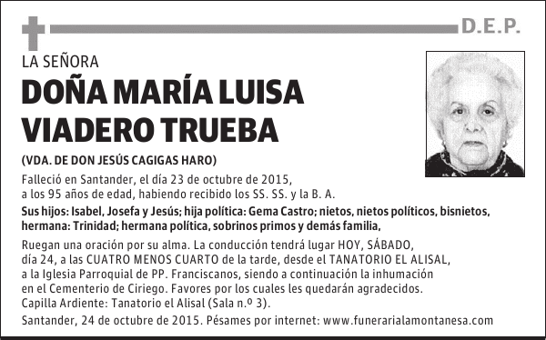 María Luisa Viadero Trueba