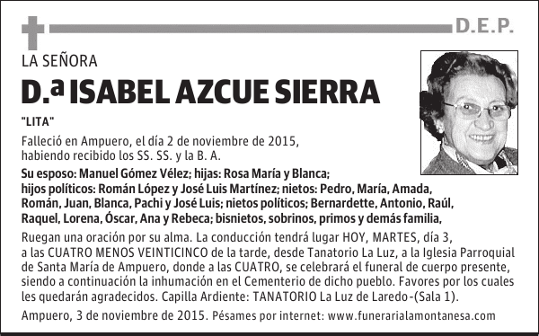 Isabel Azcue Sierra