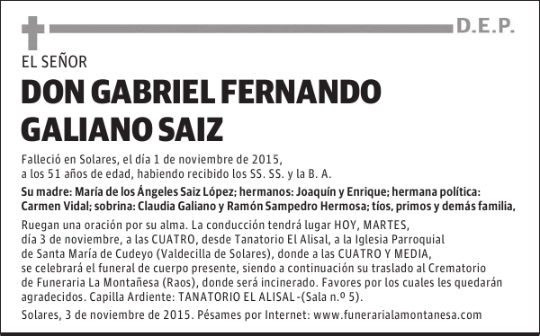 Gabriel Fernando Galiano Saiz