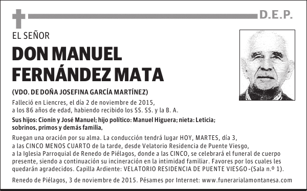 Manuel Fernández Mata