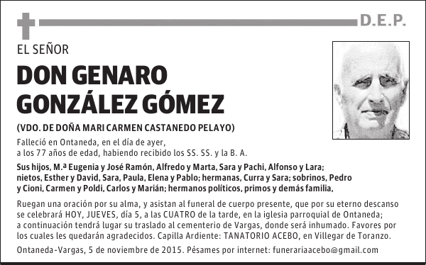 Genaro González Gómez