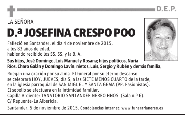 Josefina Crespo Poo