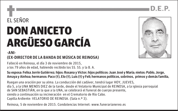 Aniceto Argüeso García