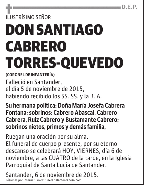 Santiago Cabrero Torres-Quevedo