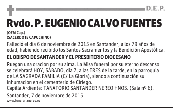 EUGENIO CALVO FUENTES