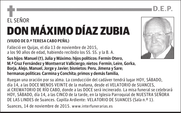 Máximo Díaz Zubia