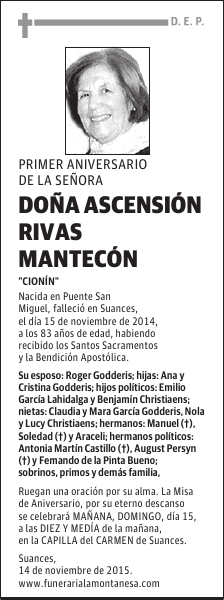 Ascensión Rivas Mantecón