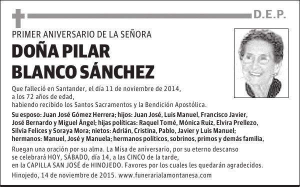 Pilar Blanco Sánchez