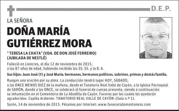 María Gutiérrez Mora