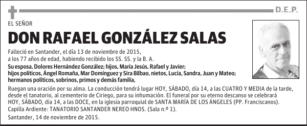 Rafael González Salas