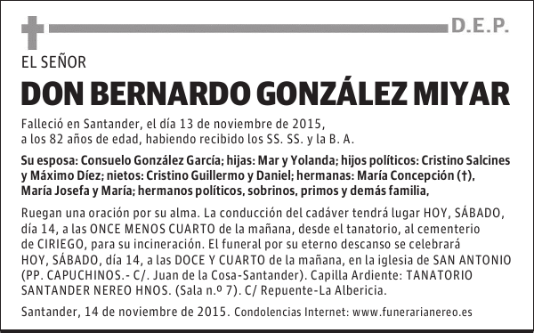 Bernardo González Miyar
