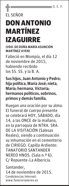 Antonio Martínez Izaguirre