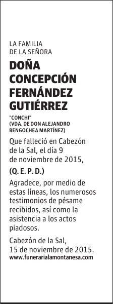 Concepción Fernández Gutiérrez