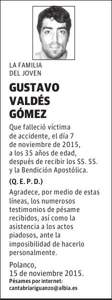 Gustavo Valdés Gómez