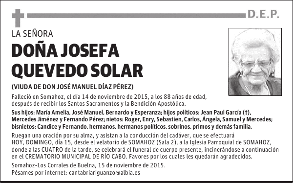 Josefa Quevedo Solar