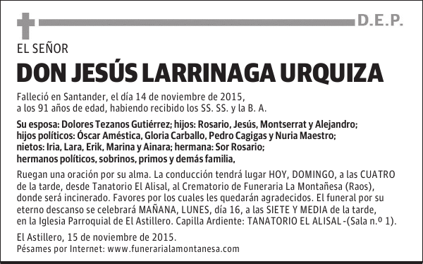 Jesús Larrinaga Urquiza