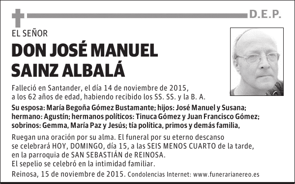 José Manuel Sainz Albalá