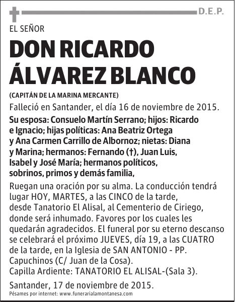 Ricardo Álvarez Blanco