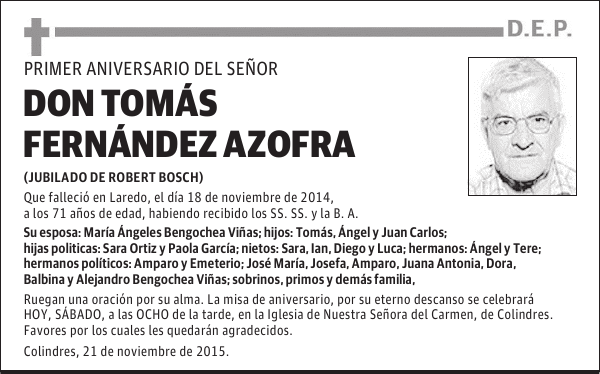 Tomás Fernández Azofra