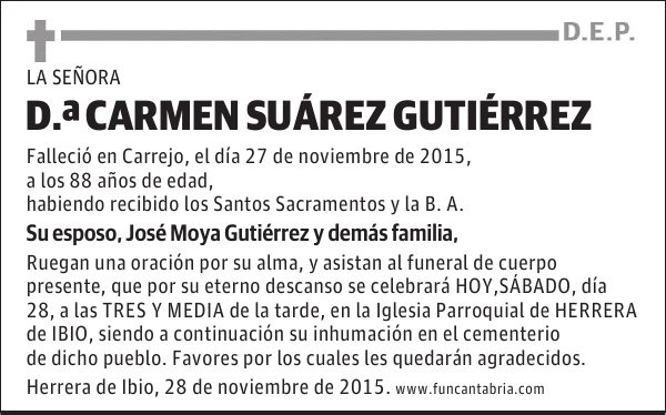 Carmen Suárez Gutiérrez