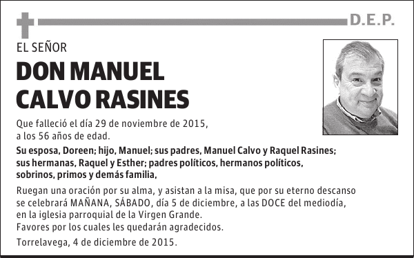 Manuel Calvo Rasines
