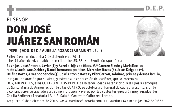 José Juárez San Román