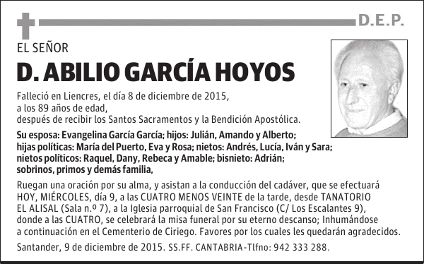 Abilio García Hoyos