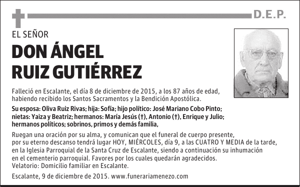 Ángel Ruiz Gutiérrez