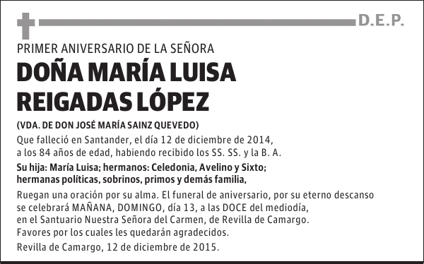 María Luisa Reigadas López